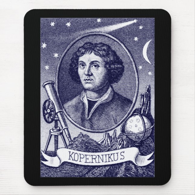 Nicolaus Copernicus Mouse Pad (Front)