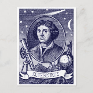 Nicolaus Copernicus Postcard