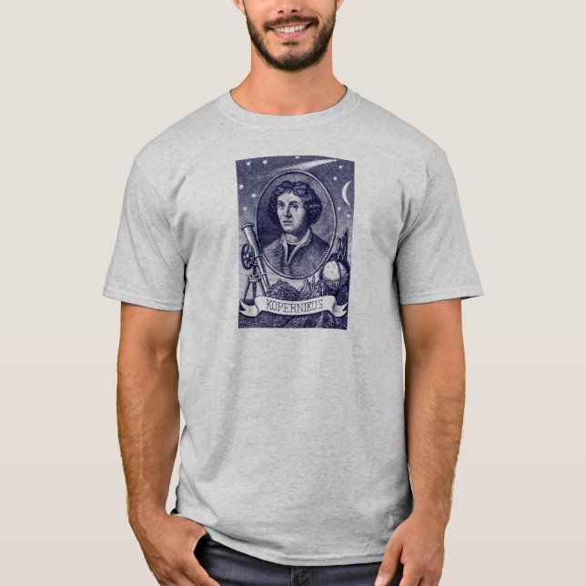 Nicolaus Copernicus T-Shirt (Front)