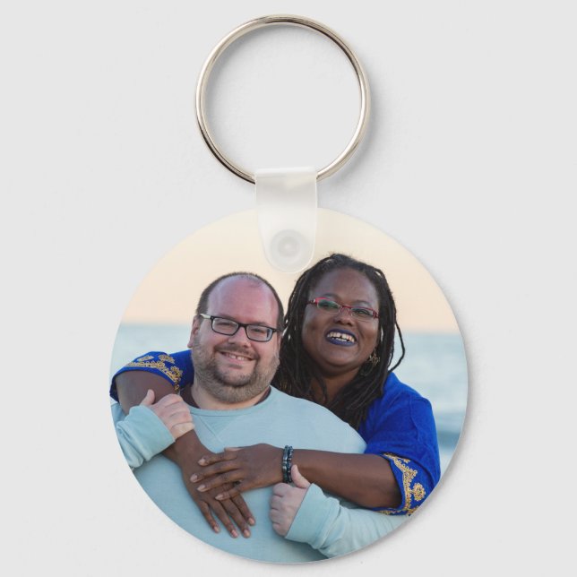 Nicole And Pete Magnet Keychain (Front)
