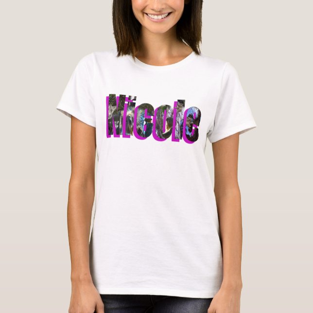 Nicole, Name Logo, T-Shirt (Front)