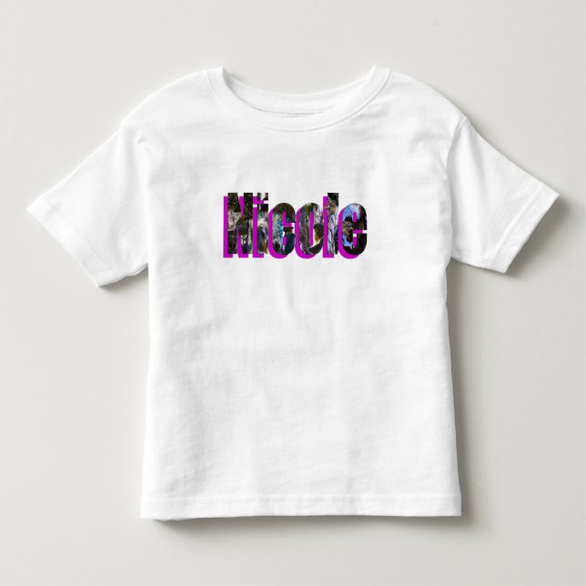 Nicole, Name Logo, Toddler T-shirt (Front)