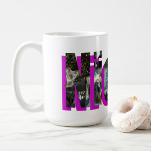 "Nicole" Name Made With Koalas, Coffee Mug