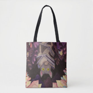 Nicole's bat design. tote bag