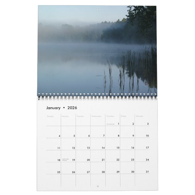 nicolet national forest calendar (Jan 2026)