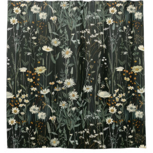 Nicolette Dark Daisy Floral