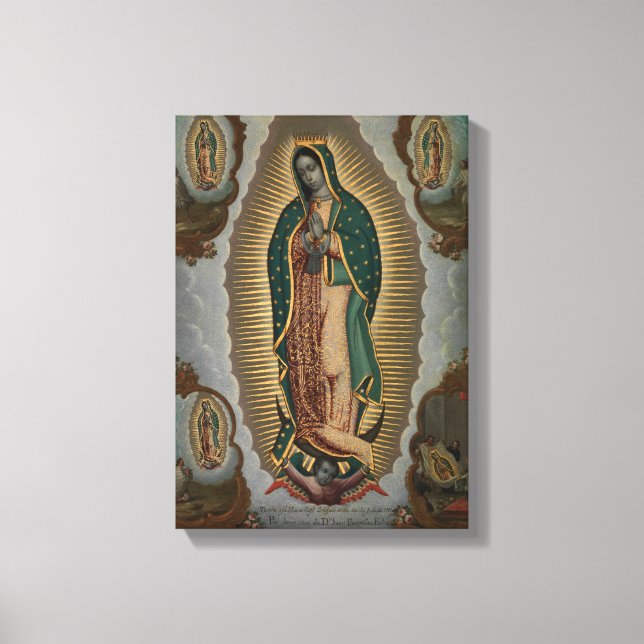 Nicols Enrquez The Virgin of Guadalupe Canvas Print (Front)