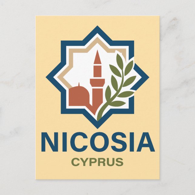 Nicosia Cyprus Mediterranean Postcard (Front)