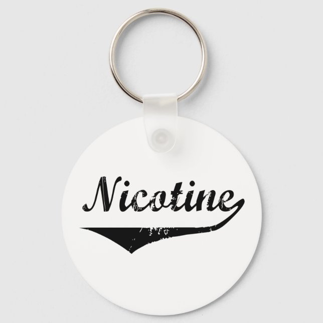 Nicotine Keychain (Front)