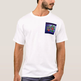Nicotine Molecule (pocket) T-Shirt