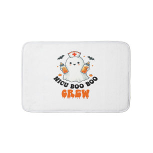 Nicu boo boo crew halloween,Nicu Boo Crew Funny Nu Bath Mat