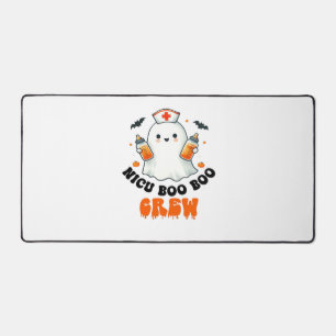 Nicu boo boo crew halloween,Nicu Boo Crew Funny Nu Desk Mat