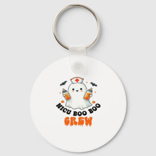 Nicu boo boo crew halloween,Nicu Boo Crew Funny Nu Keychain