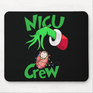 Nicu Crew Christmas Nicu Nurse Nursing Istant Mouse Pad
