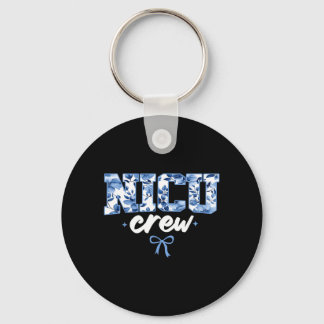 Nicu Crew Nurse For Women Neonatal Intensive Care Keychain