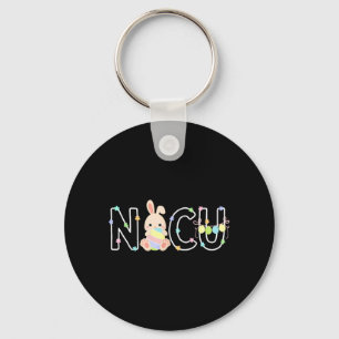 NICU Easter Bunny Neonatal Intensive Care Unit Keychain