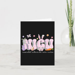 Nicu Easter Neonatal Intensive Care Unit Nursing S Card