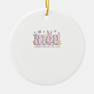 NICU Easter Neonatal Intensive Care Unit Nursing S Ceramic Ornament