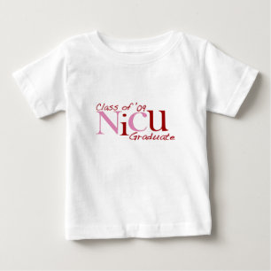 NICU Graduate Class of '09 (Pink) Baby T-Shirt
