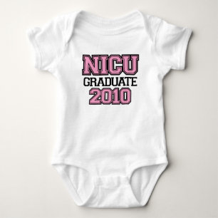 NICU Graduate Girl Baby Bodysuit