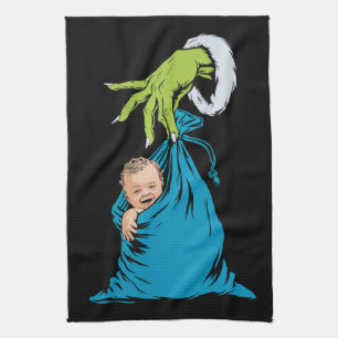 NICU Labour Delivery Nurse Santa Christmas Xmas  Kitchen Towel