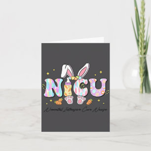 Nicu Neonatal Intensive Care Unit Nursing Spring Card