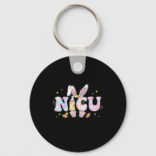 Nicu Neonatal Intensive Care Unit Nursing Spring Keychain