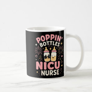 Nicu New Years Shirt, Nurse Png Bottles For The Ne Coffee Mug