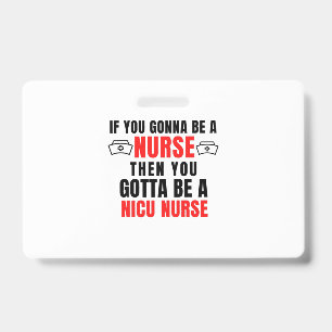 NICU nurse Badge