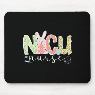 Nicu Nurse Easter Bunny Nicu Nursing Easter Day Mouse Pad