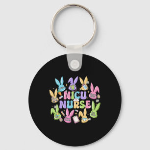 Nicu Nurse Easter Day Neonatal Intensive Care Unit Keychain