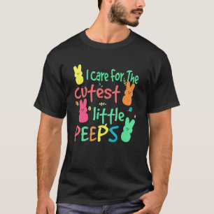 Nicu Nurse Easter Team Tiny Humans Cutest Bunnies T-Shirt