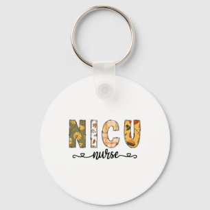 Nicu Nurse Fall Halloween For Women Men Keychain