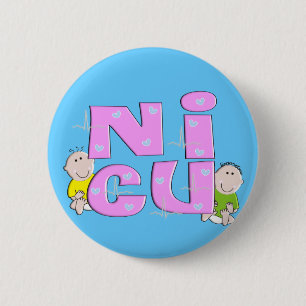 NICU Nurse Gifts 2 Inch Round Button