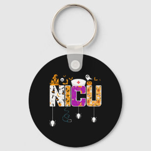 Nicu Nurse Halloween Hospital Party Fun Nursing St Keychain
