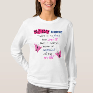 "NICU Nurse" LES LONGUES MANCHES DES FEMMES TSHIRT