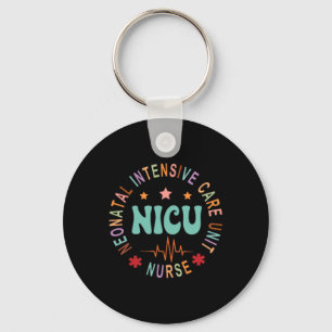 Nicu Nurse Neonatal Intensive Care Unit Apparel Ni Keychain