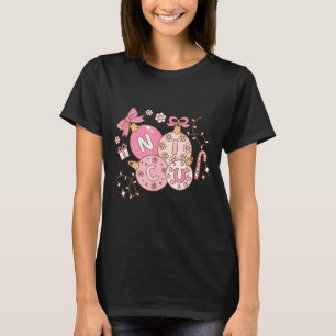 Nicu Nurse Nk Christmas Retro Neonatal Intensive C T-Shirt