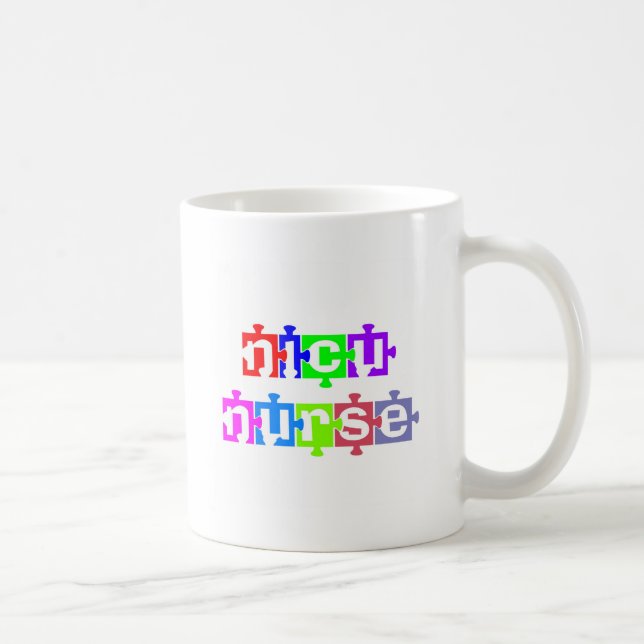 NICU NURSE PUZZLE PIECE COFFEE MUG (Right)