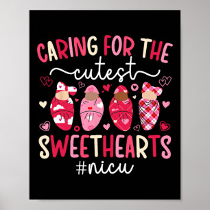 Nicu Nurse Valentine Nicu Nursing Valentines Day 1 Poster