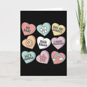 Nicu Nurse Valentine's Day Heart Candy Neonatal Ic Card