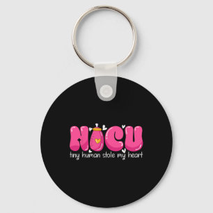 Nicu Nurse Valentine's Day Tiny Humans Stole My He Keychain