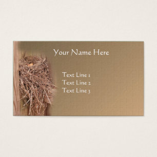 Nid D'Oiseaux Vide Sur La clôture Nature