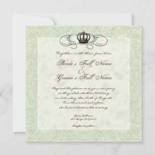 Nid d'oiseaux vintages en chaise, Faire-part de ma