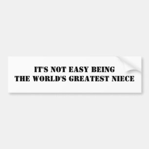Niece Bumper Sticker