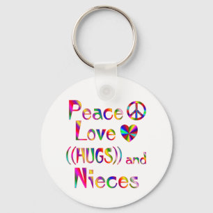 Niece Hugs Keychain