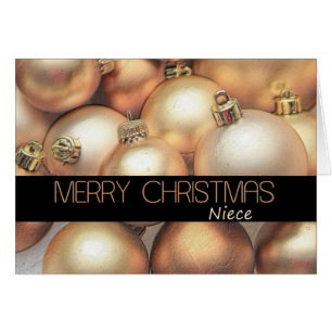 Niece Joyeuse carte de Noël