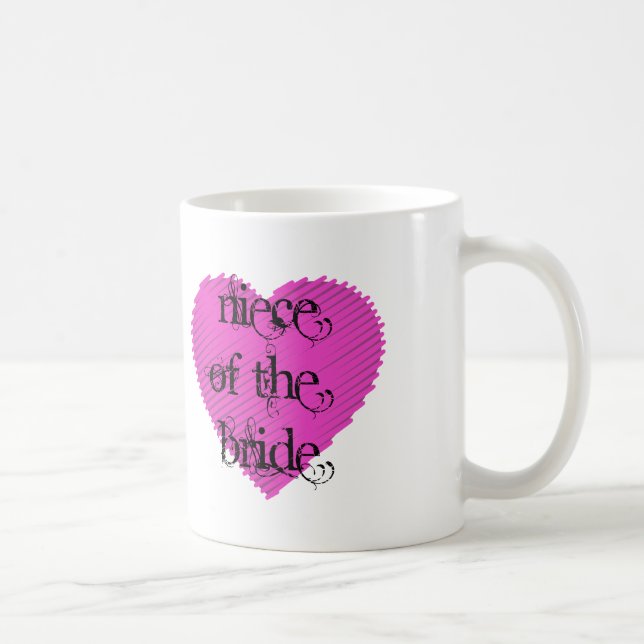 Niece of the Bride Coffee Mug (Right)