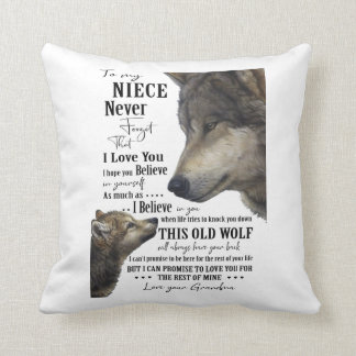 Niece Throw Pillow