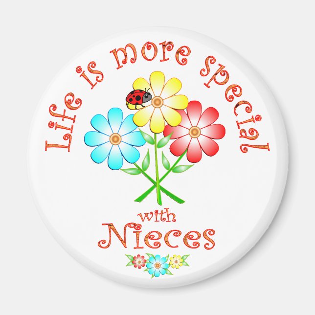 Nieces are Special Magnet (Front)